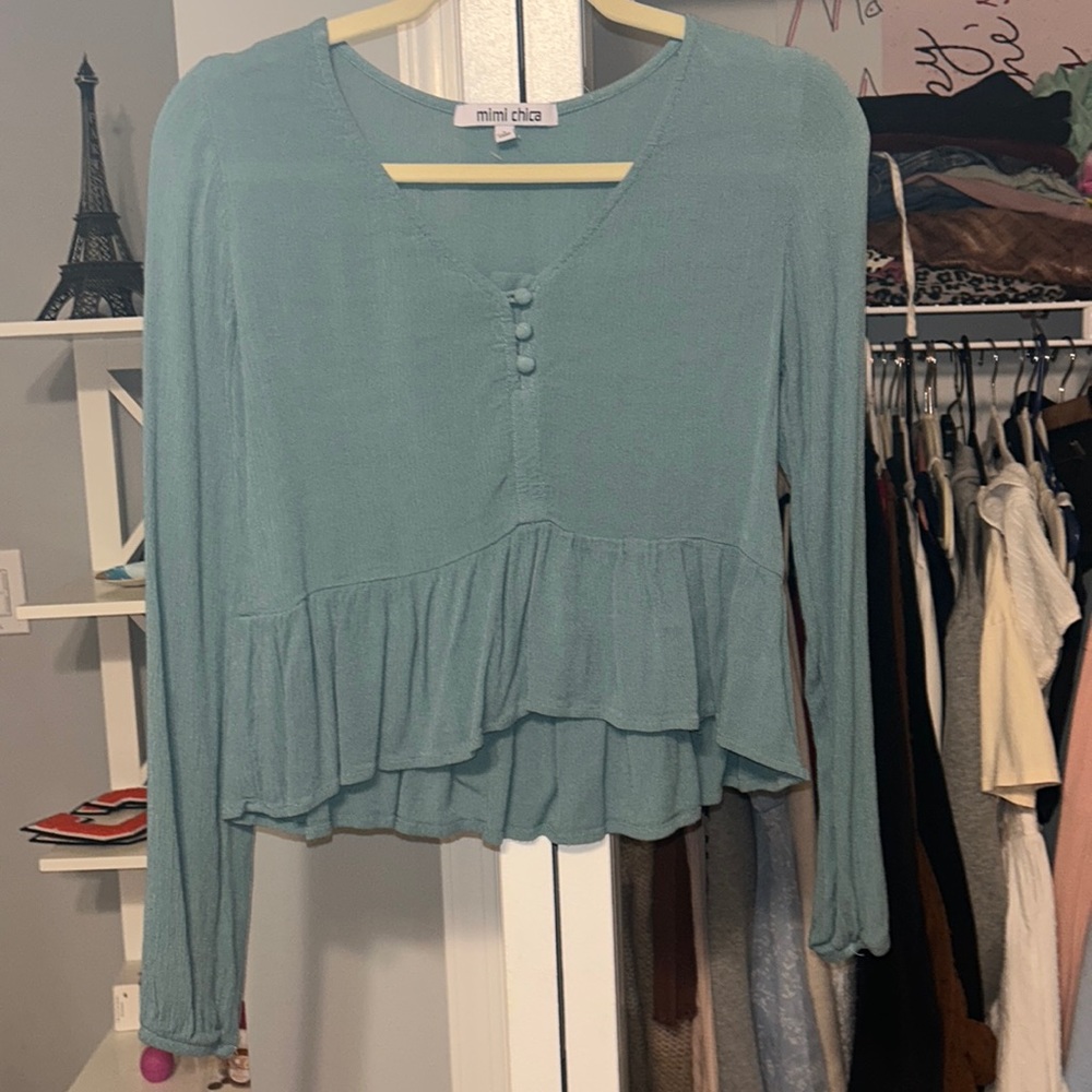 Cropped long sleeve